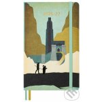 Moleskine Lord of the Rings A5 týdenní 2026-27 béžovozelený – Zboží Mobilmania