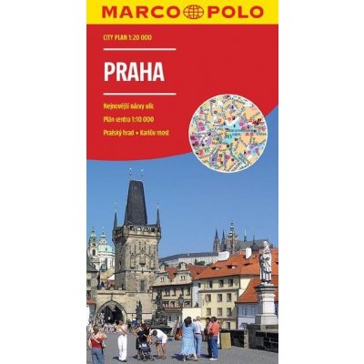 Praha 1:20 000 mapa města – Zboží Mobilmania