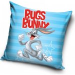 TipTrade Povlak na polštář 40x40 Králík Bugs Bunny modrý