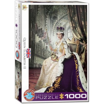 EuroGraphics Královna Alžběta II. 1000 dílků