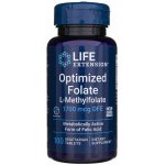 Life Extension Optimized Folate 1700 mcg 100 Veg Capsules – Hledejceny.cz