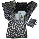 RB-nakuplevne Voděodolná deka do auta pro psa s potiskem černá 153 x 125 cm – Zbozi.Blesk.cz