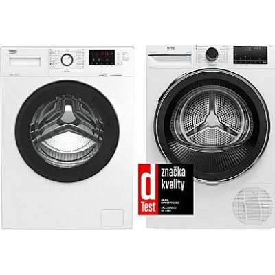 Set Beko DPY8506GXB2 + WUV8612AXSW – Zboží Dáma