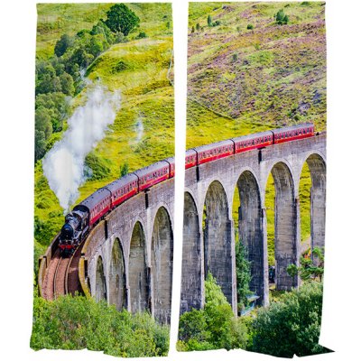 IMPAR Závěs Dělníci na traverze (Rozměr : 140x250, Materiál: Interlock) – Hledejceny.cz