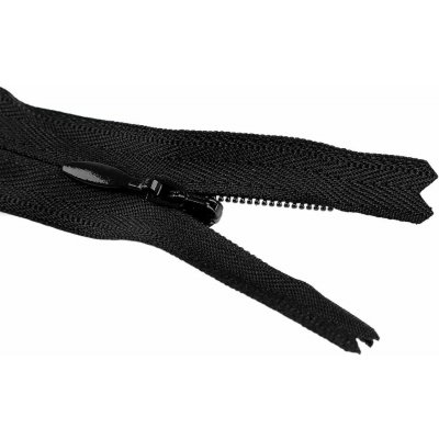 Stoklasa Spirálový zip skrytý YKK No 4 délka 40 cm - 580 černá – Hledejceny.cz