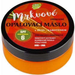 Vivaco 100% přírodní mrkvové opalovací máslo SPF6 s beta karotenem 150 ml