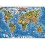Dětská mapa světa – Zboží Mobilmania