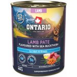 Ontario Adult jehněčí pate s příchutí rakytníku 800 g – Hledejceny.cz
