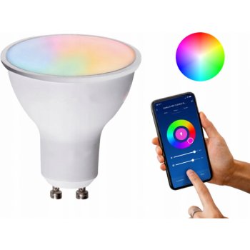 Kanlux LED žárovka SMART 4,7W GU10 RGB+CCT Bluetooth TUYA 33643