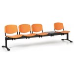 EUROSEAT Plastová lavice do čekáren ISO 4-sedák se stolkem – Zboží Dáma