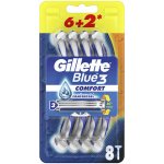 Gillette Blue3 Comfort 8 ks – Hledejceny.cz