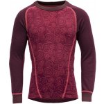 Devold Duo Active Merino shirt Kid růžová vínová – Hledejceny.cz