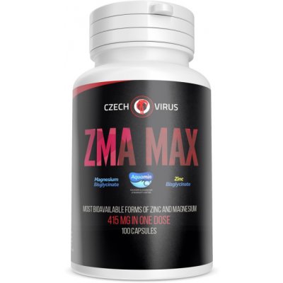 Czech Virus ZMA MAX 100 kapslí – Sleviste.cz