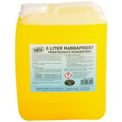 Rabbafrost Nemrznoucí chemie 5l – Zboží Mobilmania