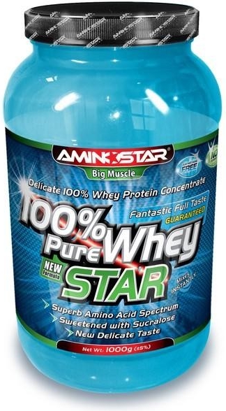 Aminostar 100% Pure Whey star 1000 g