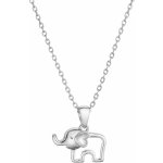 Evolution Group Stříbrný náhrdelník slon 62012 – Zboží Mobilmania