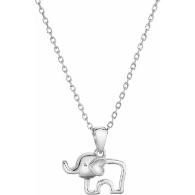 Evolution Group Stříbrný náhrdelník slon 62012 – Zboží Mobilmania