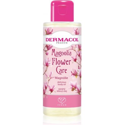 Dermacol Flower Care Magnolia relaxační tělový olej 100 ml