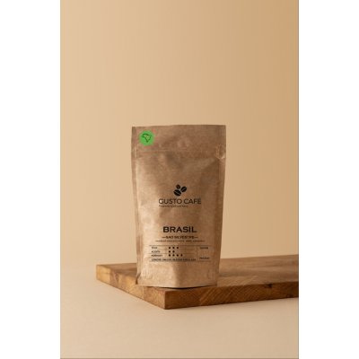 Rodinná pražírna Gusto Café Brasil Sao Silvestre zrnková 80 g – Hledejceny.cz