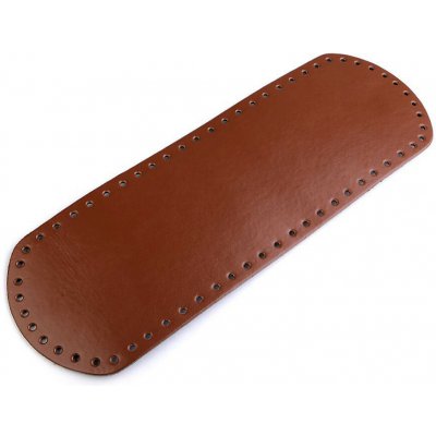 Pro Háčkování Koženkové dno na kabelku 12 x 36 cm hnědé koňak – Sleviste.cz