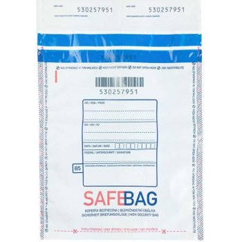 Bezpečnostní obálky SAFEBAG B5 200x260+35 mm
