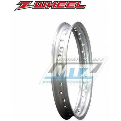 Ráfek motocyklový - rozměr 1,85x19" 32H (předvrtaný / 32 otvorů) ZETA Z-WHEEL W01-73318 - stříbrný (zadní) ZW0173318 | Zboží Auto