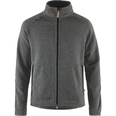 Fjallraven Övik Fleece Zip Sweater dark grey