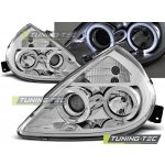 Ford KA 11.96-08 Angel Eyes Chrome