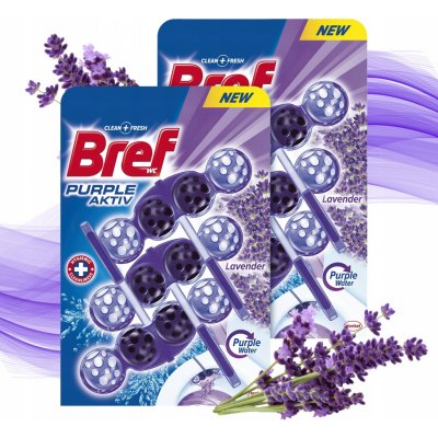 Bref WC Power Aktiv Lavender WC kuličky 3 x 50 g – Zboží Dáma