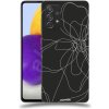 Pouzdro a kryt na mobilní telefon Samsung Pouzdro ACOVER Samsung Galaxy A73 5G s motivem Line Flower I