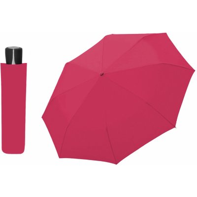 Mini Fiber uni dámský skládací deštník růžový – Zboží Mobilmania