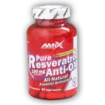Amix Nutrition Pure Resveratrol Anti-OX 100 mg formula 60 kapslí – Hledejceny.cz