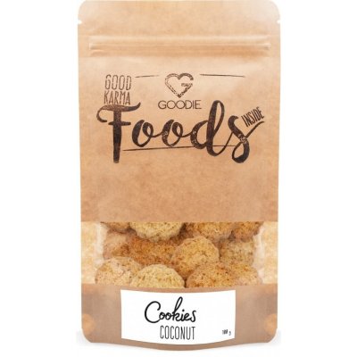 Goodie Kokosové sušenky Coconut Cookies 100 g – Zbozi.Blesk.cz