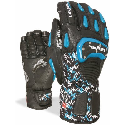 Level SQ CF lyžařské rukavice black