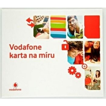 VODAFONE karta - 200 Kč kredit (karta