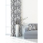 Závěs dekorační nebo látka, OXY Ornamentální květ, šedý, 150 cm 150 cm – Hledejceny.cz