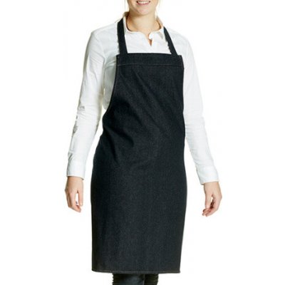 Link Kitchen Wear Džínová zástěra X998 Black 90x90cm – Hledejceny.cz