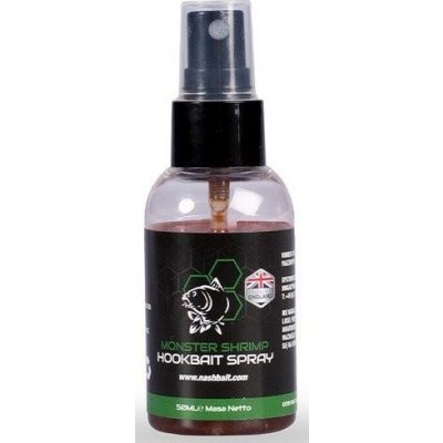 Kevin Nash Booster Hookbait spray Monster Shrimp 50 ml – Zbozi.Blesk.cz