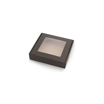 Top-obaly Dárková krabice s průhledným víkem 200 x 200 x 50 mm 10 ks – Sleviste.cz