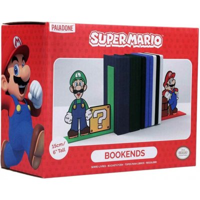 Heo Zarážka na knihy Super Mario - Mario and Luigi – Hledejceny.cz