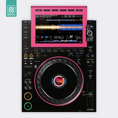 Doto Design Skin CDJ 3000X COLORS DVS Pink – Zboží Živě
