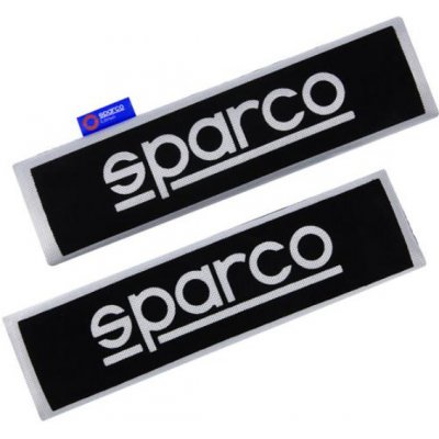 Sparco Návleky na bezpečnostní pásy černé | Zboží Auto