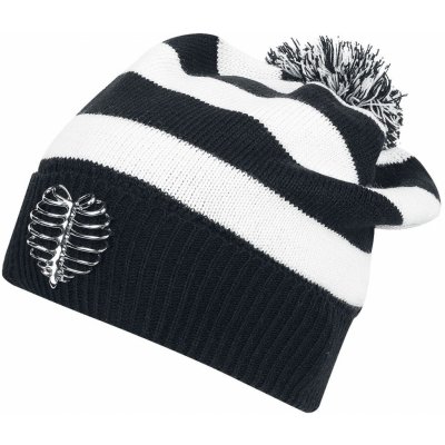 Heartless Rayne beanie cerná/bílá – Hledejceny.cz