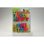 Magnetická čísla a písmena karta – Zboží Dáma