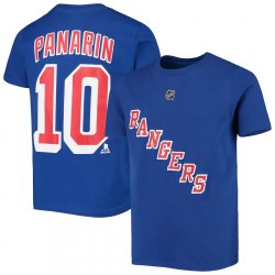 Outerstuff Dětské tričko Artemi Panarin #10 New York Rangers Player Name & Number