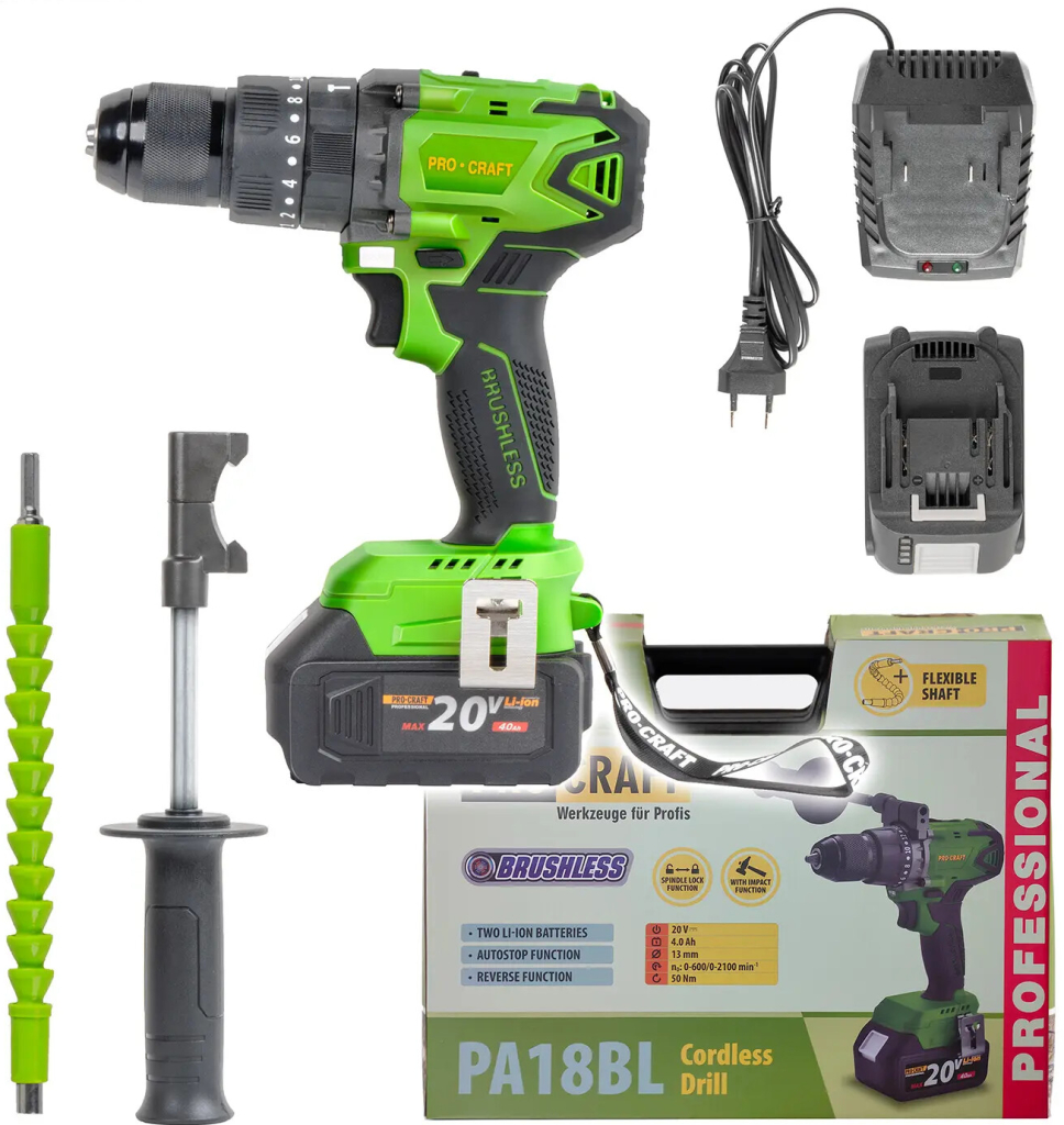 Procraft PA18BL 1B + 4,0 Ah