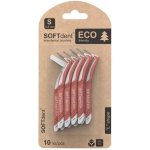 SOFTdent Mezizubní kartáček ECO zahnutý 0,5 mm 10 ks – Sleviste.cz