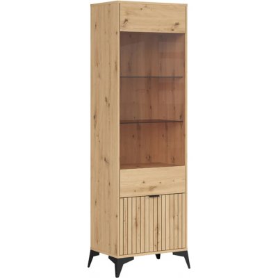 BRW Vysoká Lamea S632-REG1D1W Dub Artisan – Hledejceny.cz