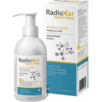 RadioXar tekuté mýdlo s nanostříbr.+kaolinem 150 ml od 176 Kč - Heureka.cz