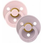 Bibs Colour dudlíky přírodní kaučuk 2ks Blossom / Dusky Lilac – Zboží Mobilmania